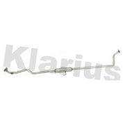 Klarius Box With Centre Pipe Centre fits Citroën C1 II 2014-2018 1.0