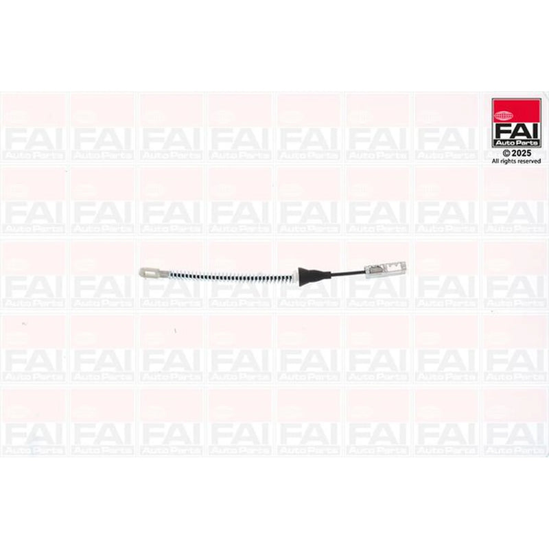 FAI Handbrake Cable Left Rear fits Opel Corsa C 2000-2009 1.0 1.2 1.3 1.4 1.7