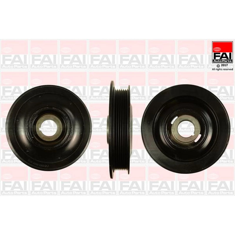 FAI Crank Shaft Belt Pulley fits Opel Astra G 1998-2005 2.0 2.2