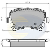 Comline Front & Rear Brake Discs & Pads fits Seat Leon 2013-2020 2.0