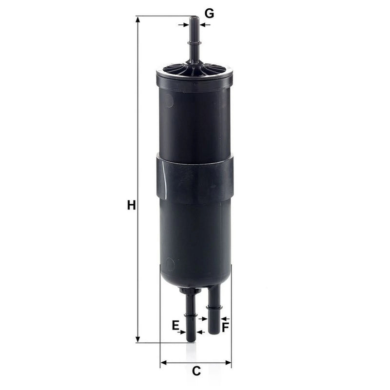 MANN-FILTER Full Service Kit with Air, Oil, Fuel & Cabin fits BMW 1 Sports Hatch