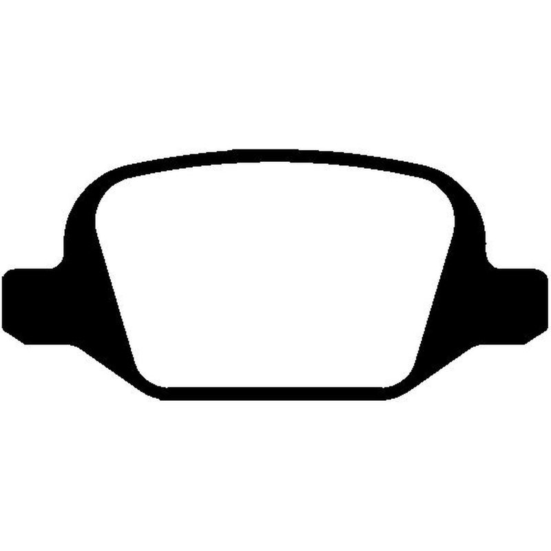 Abtex Rear Brake Pad Set fits Alfa Romeo 147 2001-2010 1.6 1.9 2.0 3.2