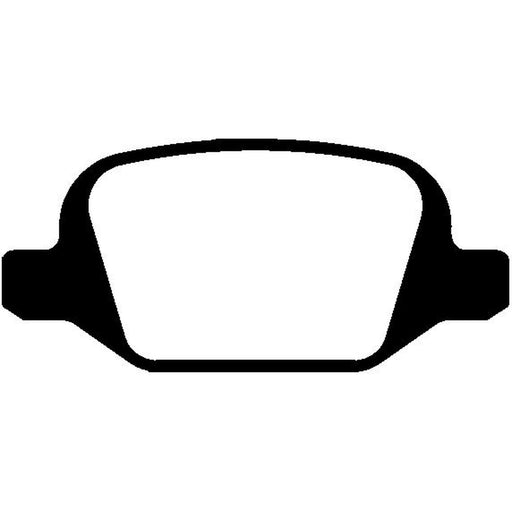 Abtex Rear Brake Pad Set fits Alfa Romeo 147 2001-2010 1.6 1.9 2.0 3.2