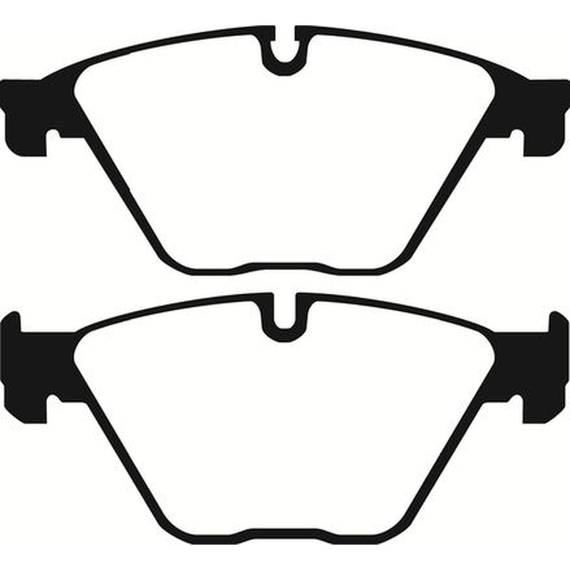 Abtex Front Brake Pad Set fits BMW 5 2009-2017