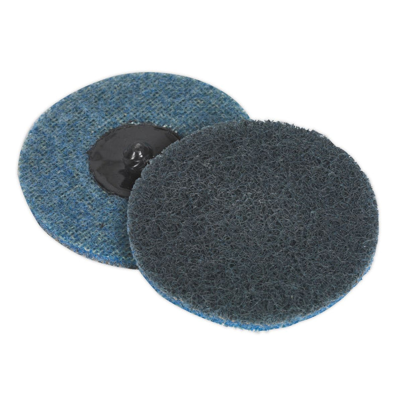 Sealey Quick-Change Preparation Pad75mm Fine Pack of 10 PTCQC75F Sealey - Dynamic Drive