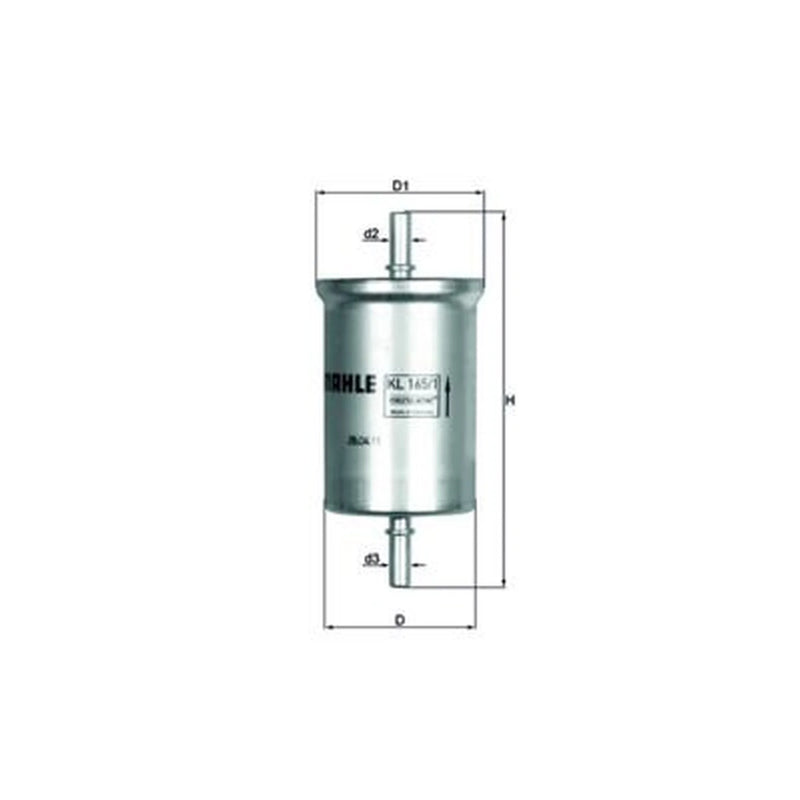 Mahle Fuel Filter Element KL 165/1
