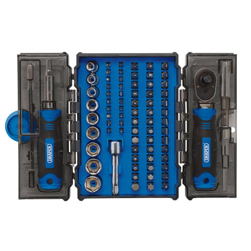 Draper Ratchet and Screwdriver Bit Set (78 Piece) 28029 Draper - Dynamic Drive