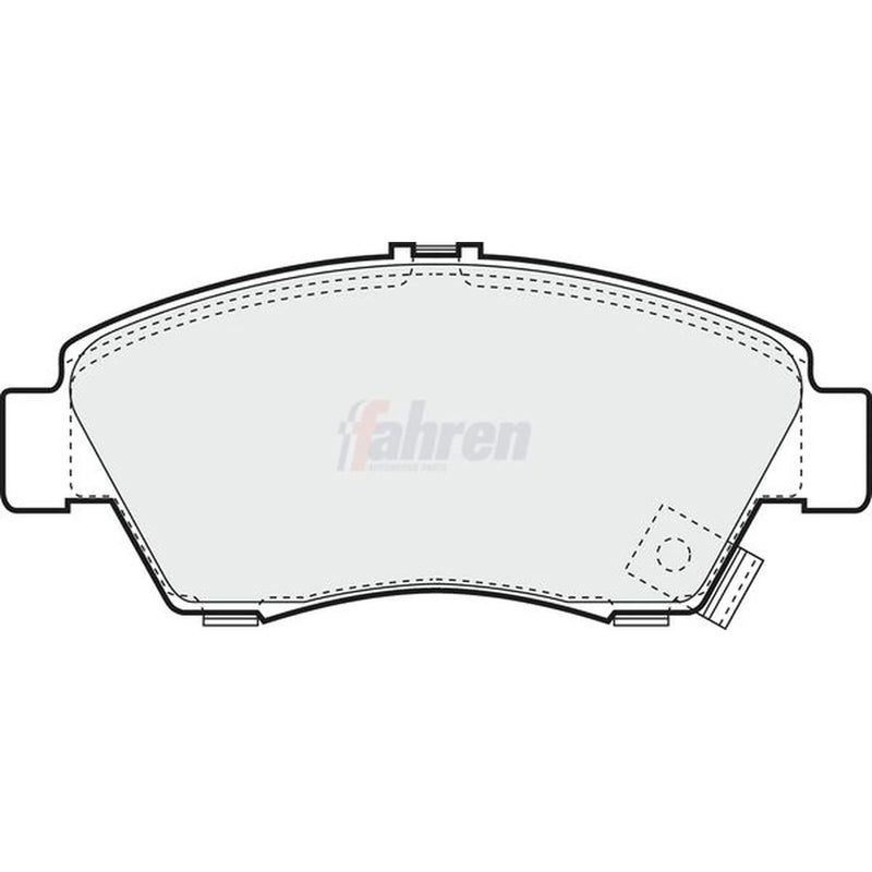 Fahren Front Brake Pad Set FBP3456