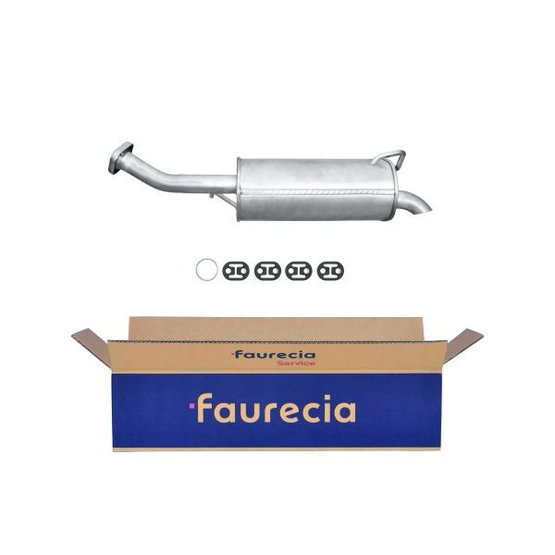 Hella End Silencer Rear fits Nissan Primera Traveller 1998-2001 1.6