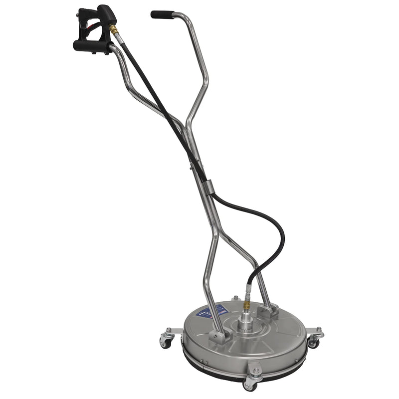 Sealey 18" Surface Cleaner with Dual Handle & Rotating Spray Bar