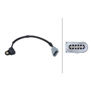 Hella Camshaft Position Sensor fits Audi A3 2003-2010 1.9 2.0