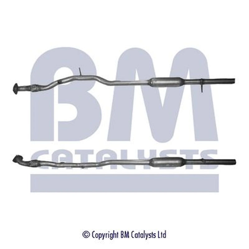 BM Catalysts Exhaust Pipe OD fits Opel Agila A 2000-2007 1.2