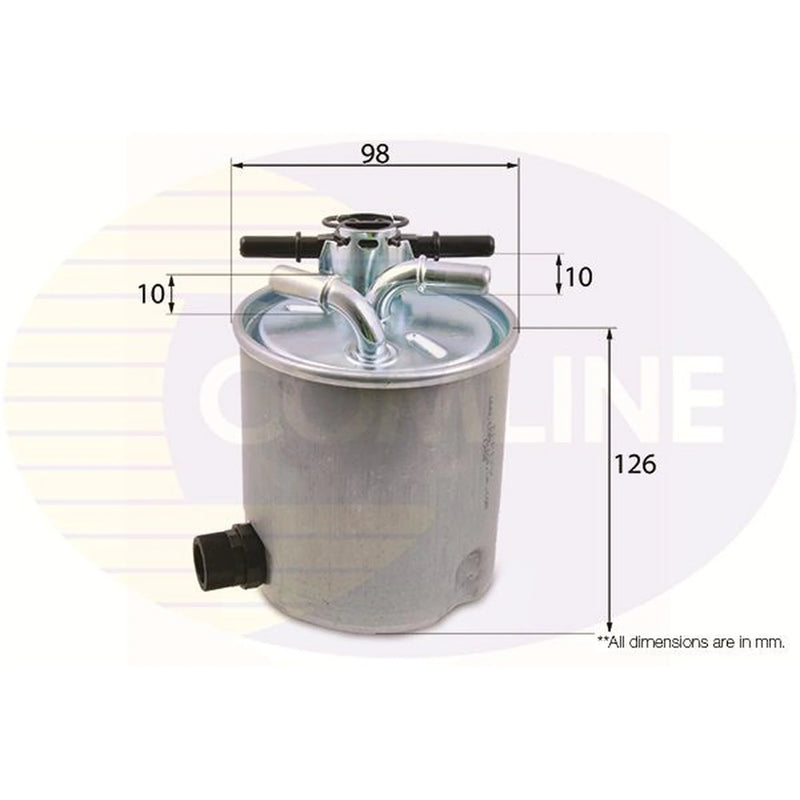 Comline Fuel Filter Element fits Renault Grand Scénic II 2004-2009 1.5 2.0