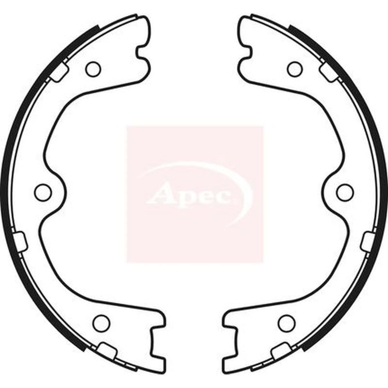 Apec Parking Brake Shoe Set SHU751
