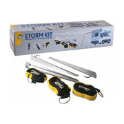 Awning Storm Tie Down Strap Kit - 3 x 3m Straps and Cam Buckles - Camping BG400 PLS  - Dynamic Drive
