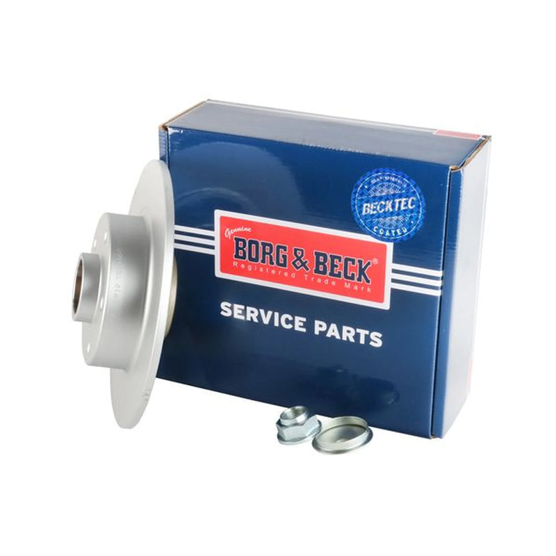 Borg & Beck Front & Rear Brake Discs & Pads fits Renault Scénic III 2009-2016