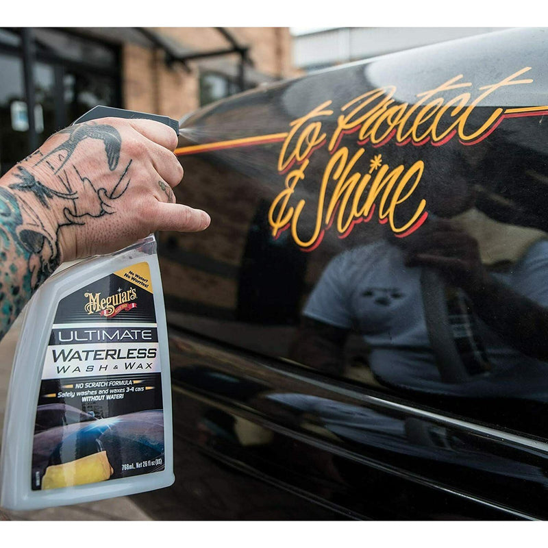 G3626EU Ultimate Waterless Wash & Wax 768ml Anywhere Quick Shine By Meguiars Meguiar's  - Dynamic Drive