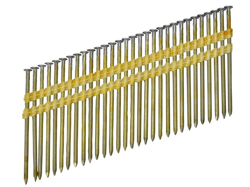 Bostitch 21° Galvanised Ring Shank Stick Nails 2.8 x 50mm (Pack 2000) Bostitch - Dynamic Drive