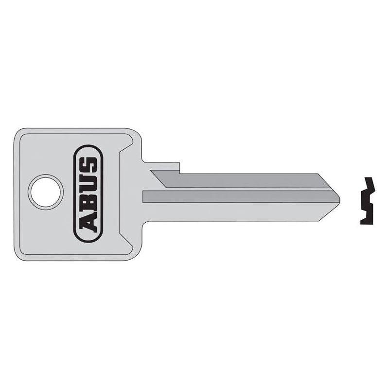 Abus Mechanical 85/70 Left Hand Key Blank ABUS Mechanical - Dynamic Drive