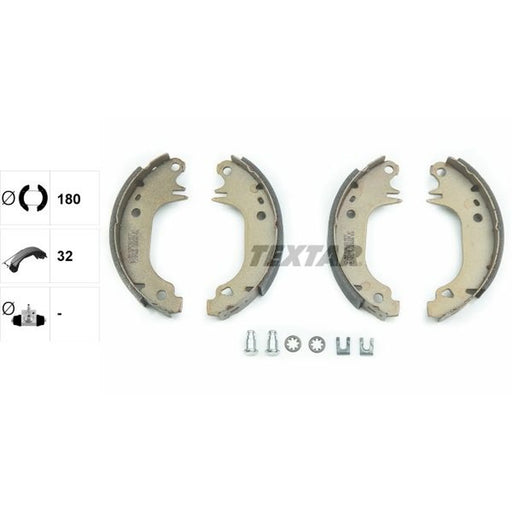Textar Brake Shoe Set Axle Kit 91038203