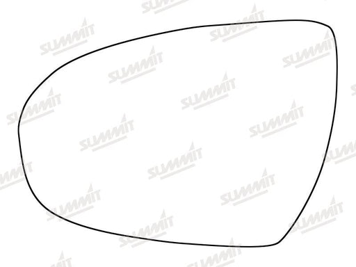Summit Heated Base Plate With Standard Mirror Glass fits Hyundai Tucson 15 on LHS Summit - Bars 4 Cars