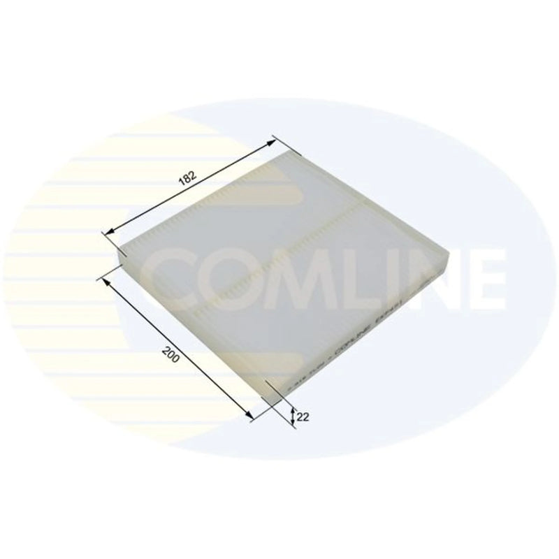 Comline Cabin Air Filter (Pollen Filter) fits Nissan Pixo 2009 on 1.0