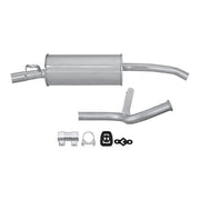 Hella End Silencer Rear fits Autobianchi Y10 1989-1995 1.1