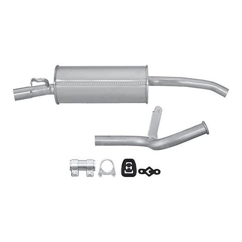Hella End Silencer Rear fits Autobianchi Y10 1989-1995 1.1