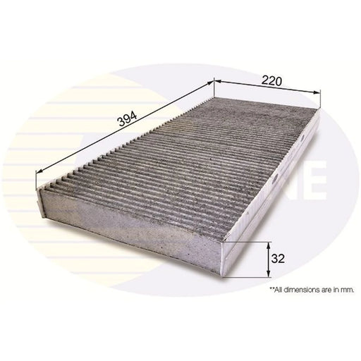 Comline Cabin Air Filter (Pollen Filter) fits Mercedes-Benz A-Class 2004-2012