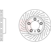 Apec 2 x Vented Rear Brake Discs DSK3910