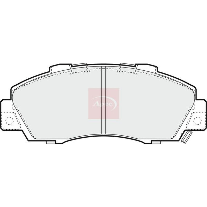 Apec Front & Rear Pads fits Honda Legend IV 2006-2012 3.5