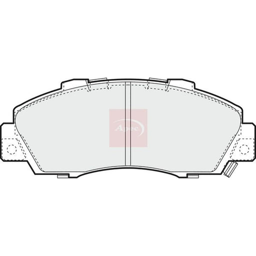 Apec Front Brake Pad Set PAD1136