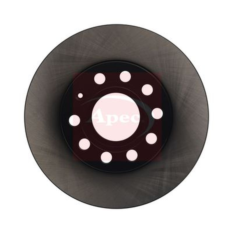 Apec Rear Brake Solid Discs & Pads fits VW Caddy III Box Body/Mpv 2004-2010 2.0
