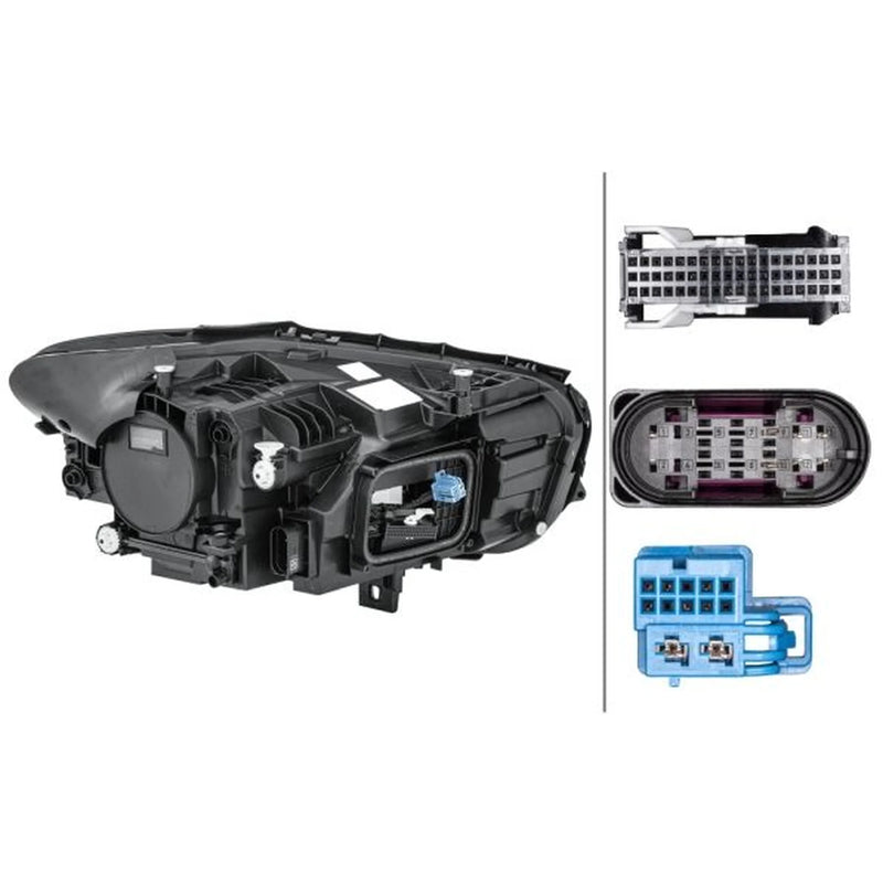Hella Headlight Headlamp LED Left fits Mercedes-Benz B-Class Sports Tourer