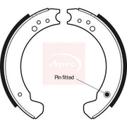 Apec Brake Shoe Set Axle Kit fits Land Rover 110/127 1985-1990 2.5