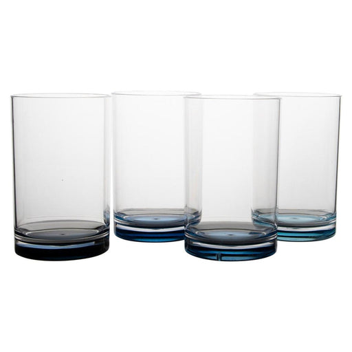 Gimex Colour Line Water Glass Sky 320ml 4 Pieces Gimex - Dynamic Drive