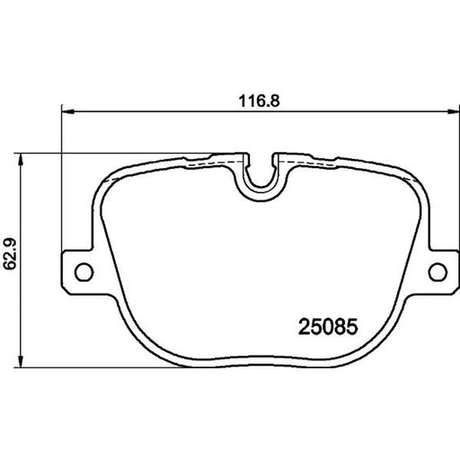 Mintex Rear Brake Discs & Pads fits Land Rover Range Rover 2009-2012 4.4 5.0