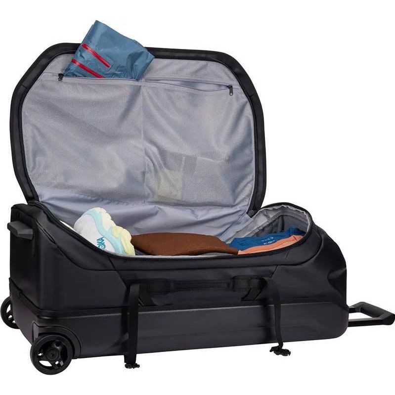 Thule Chasm check 110l in wheeled duffel suitcase black Thule - Bars 4 Cars