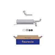 Hella End Silencer Rear fits Renault Scénic I 2000-2003 1.9 2.0