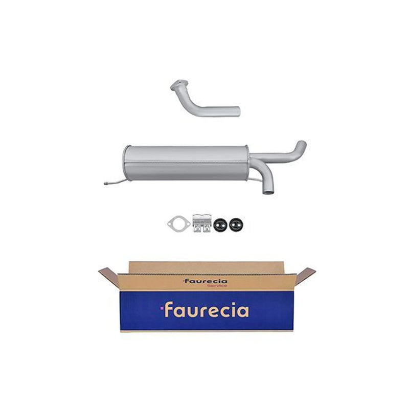 Hella End Silencer Rear fits Renault Scénic I 2000-2003 1.9 2.0