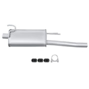 Hella End Silencer Rear fits Opel Combo Box Body/Mpv 2004 on 1.7
