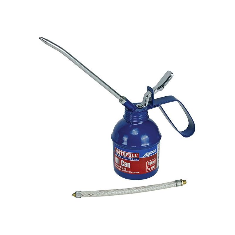 Faithfull Lever Type Oil Can 300ml Faithfull - Dynamic Drive