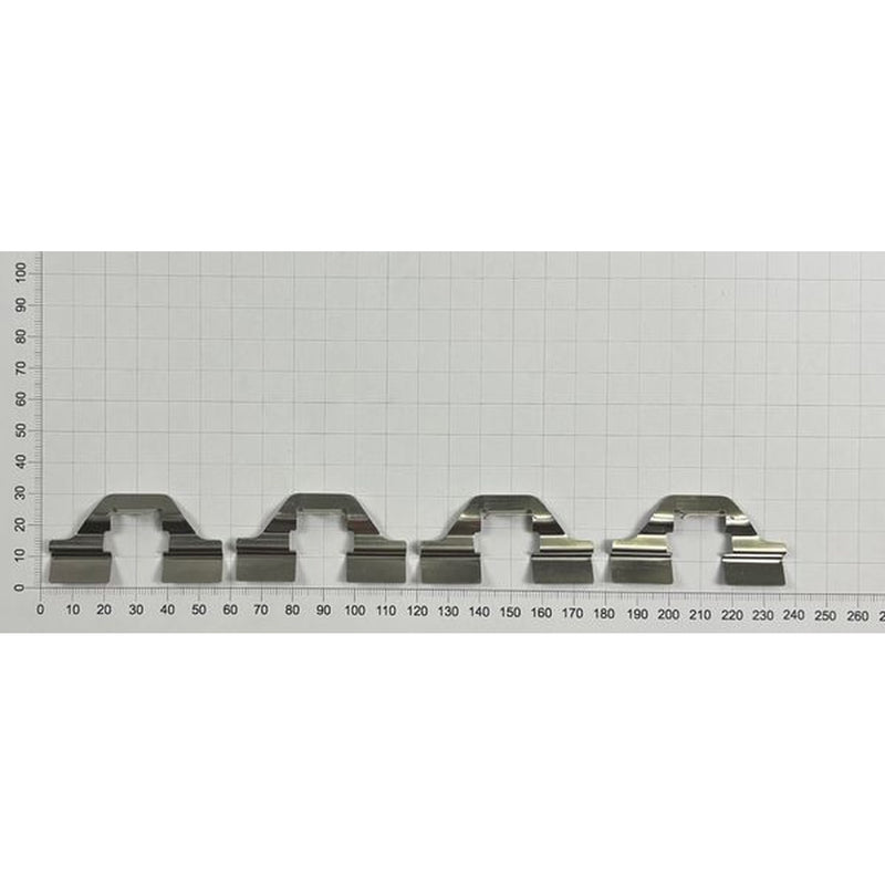 Abtex Brake Pad Accessory Fitting Kit Rear fits Citroën Mpv 2008-2021 1.6