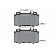 Textar Front Brake Pad Set 2327105