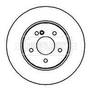 Borg & Beck Front & Rear Brake Discs & Pads fits Mercedes-Benz E-Class T-Model