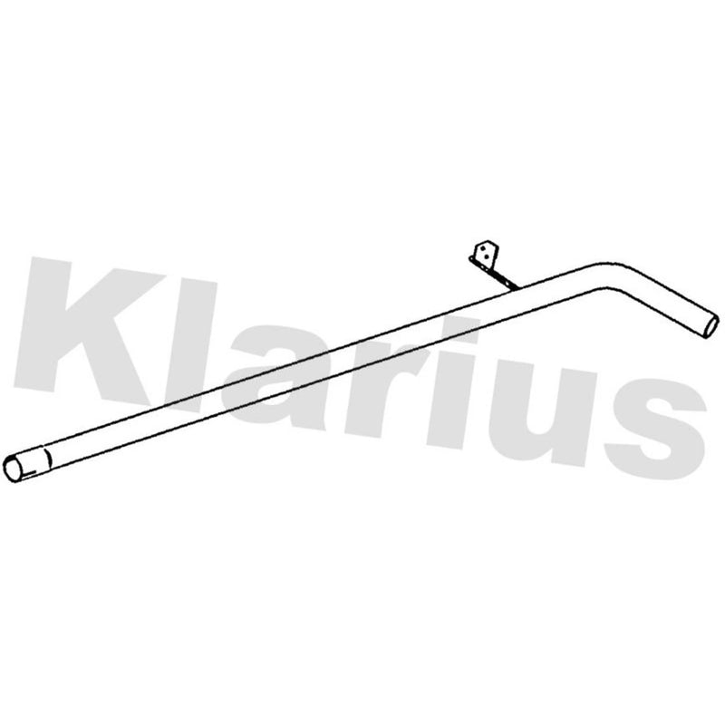 Klarius Exhaust Pipe OD fits Renault Grand Scénic II 2004-2008 1.9 2.0