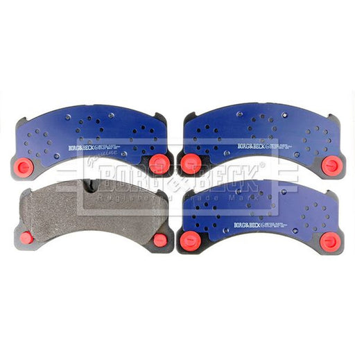 Borg & Beck Front & Rear Brake Discs & Pads fits Porsche Cayenne 2010-2018