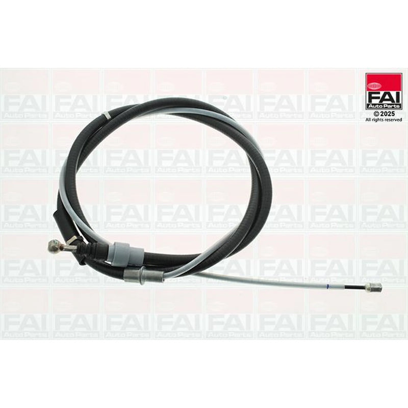 FAI Handbrake Cable Left Rear fits Skoda Roomster 2006-2015 1.2 1.4 1.6 1.9
