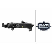 Hella Daytime Running Light LED Right fits Renault Megane E-Tech SUV 2021 on