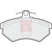 Apec Front Brake Pad Set fits Audi 200 C2 1979-1982 2.1